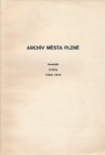 Archív města Plzně (Městská správa)