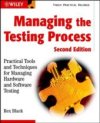 Managing the Testing Process