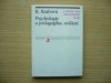 Psychologie a pedagogika - cvičení