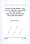 Theory of regularly and rapidly varying functions on time scales and its application to dynamic equations