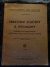 Pracovní schůzky a vycházky mladšího sokolského dorostu s celoroční náplní látky pro pobyt v přírodě