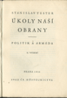 Úkoly naší obrany