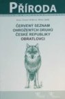 Červený seznam ohrožených druhů České republiky