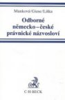 Odborné německo-české právnické názvosloví