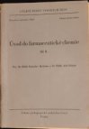 Úvod do farmaceutické chemie