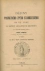 Dějiny posvátného zpěvu staročeského od 15. věku do zrušení literátských bratrstev.