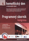 4. hemofilický den s mezinárodní účastí