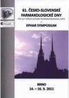 61. česko-slovenské farmakologické dny a EPHAR Symposium