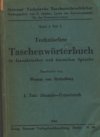 Technisches Taschenwörterbuch