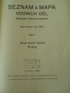 Seznam a mapa vodních děl republiky Československé