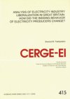 Analysis of electricity industry liberalization in Great Britain: how did the bidding behavior of electricity producers change?
