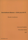 Interkulturní dimenze v cizích jazycích II