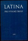 Latina pro vysoké školy
