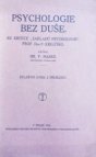 Psychologie bez duše