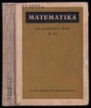 Matematika pro průmyslové školy.