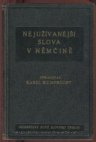 Nejužívanější slova v němčině srovnaná v sestupném pořadí podle jejich užívanosti a důležitosti
