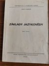 Základy jazykovědy