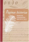 Paginae historiae