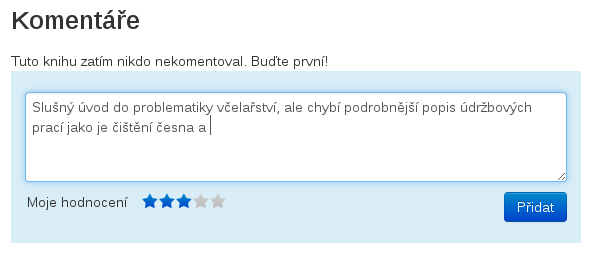 Komentáře a hodnocení