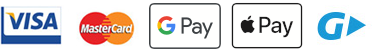 Visa, MasterCard, Google Pay, Apple Pay, GoPay